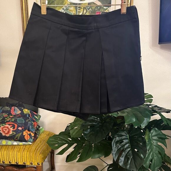 Mauve Black Skater Skort - Picture 3 of 4